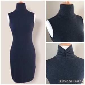 Adrienne Vittadini fitted mock neck dress NWOT